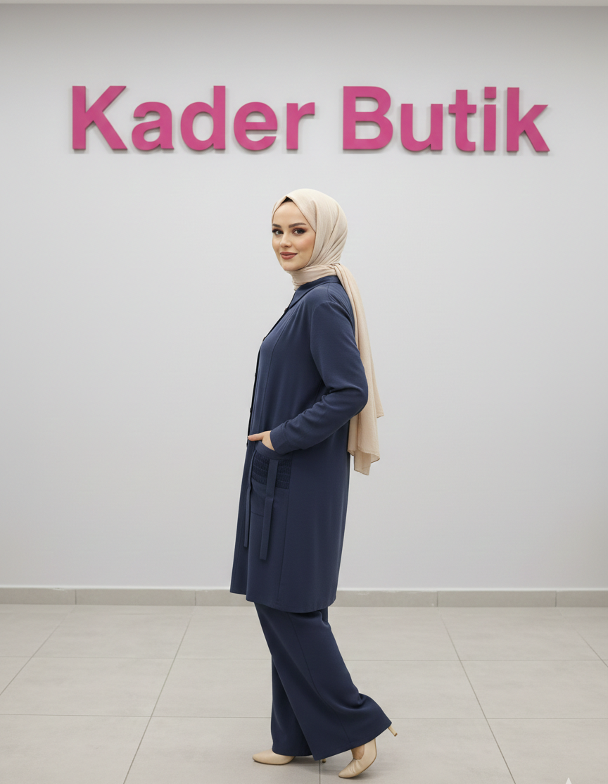 Tensel Cupra pantolonlu takım - Görsel 7