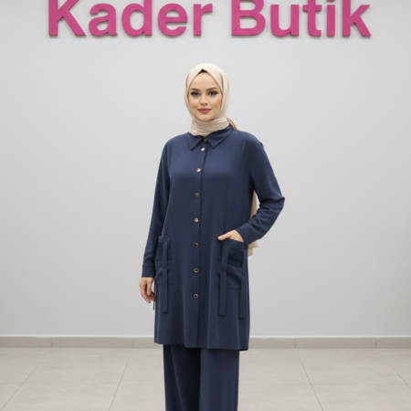 Tensel Cupra pantolonlu takım