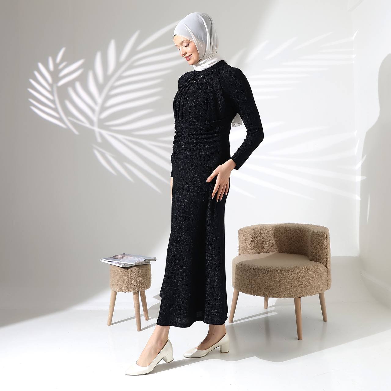 1. Kalite Anka Simli Abiye - Görsel 2