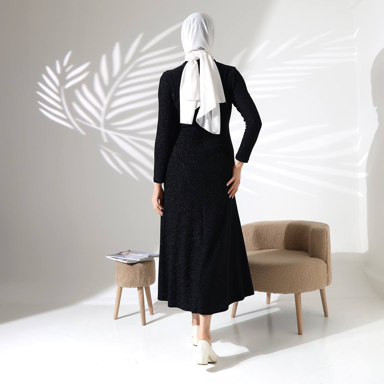 1. Kalite Anka Simli Abiye - Görsel 3