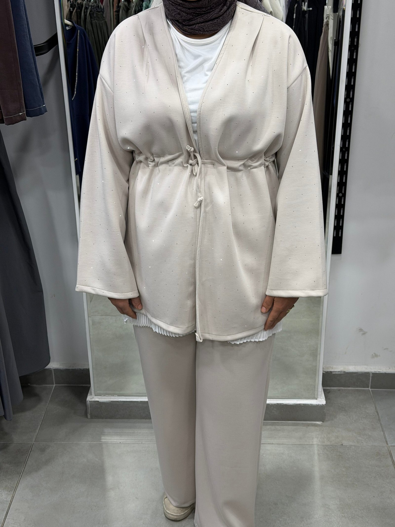 1. Sınıf Taş Detaylı Oysho Takım