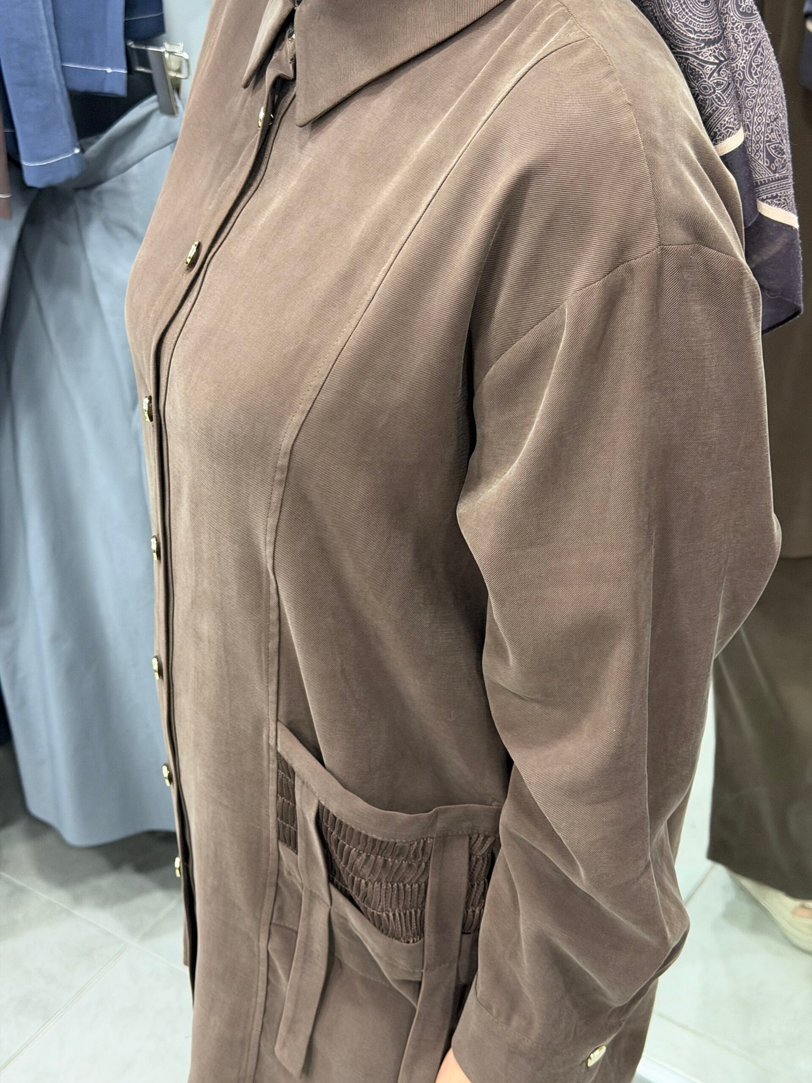 Tensel Cupra pantolonlu takım - Görsel 10