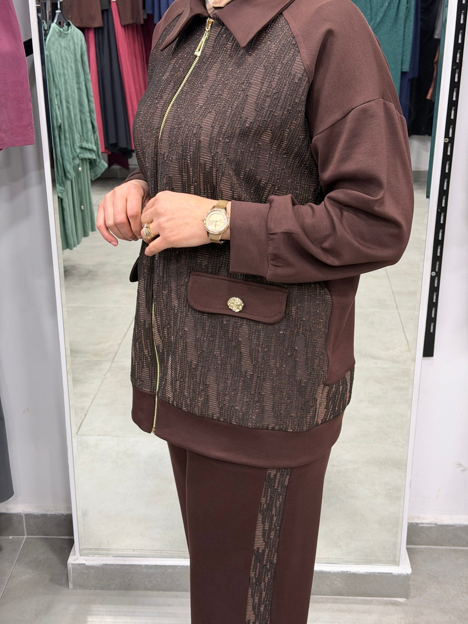 1. Sınıf Cep Kapaklı Oysho Takım - Görsel 3