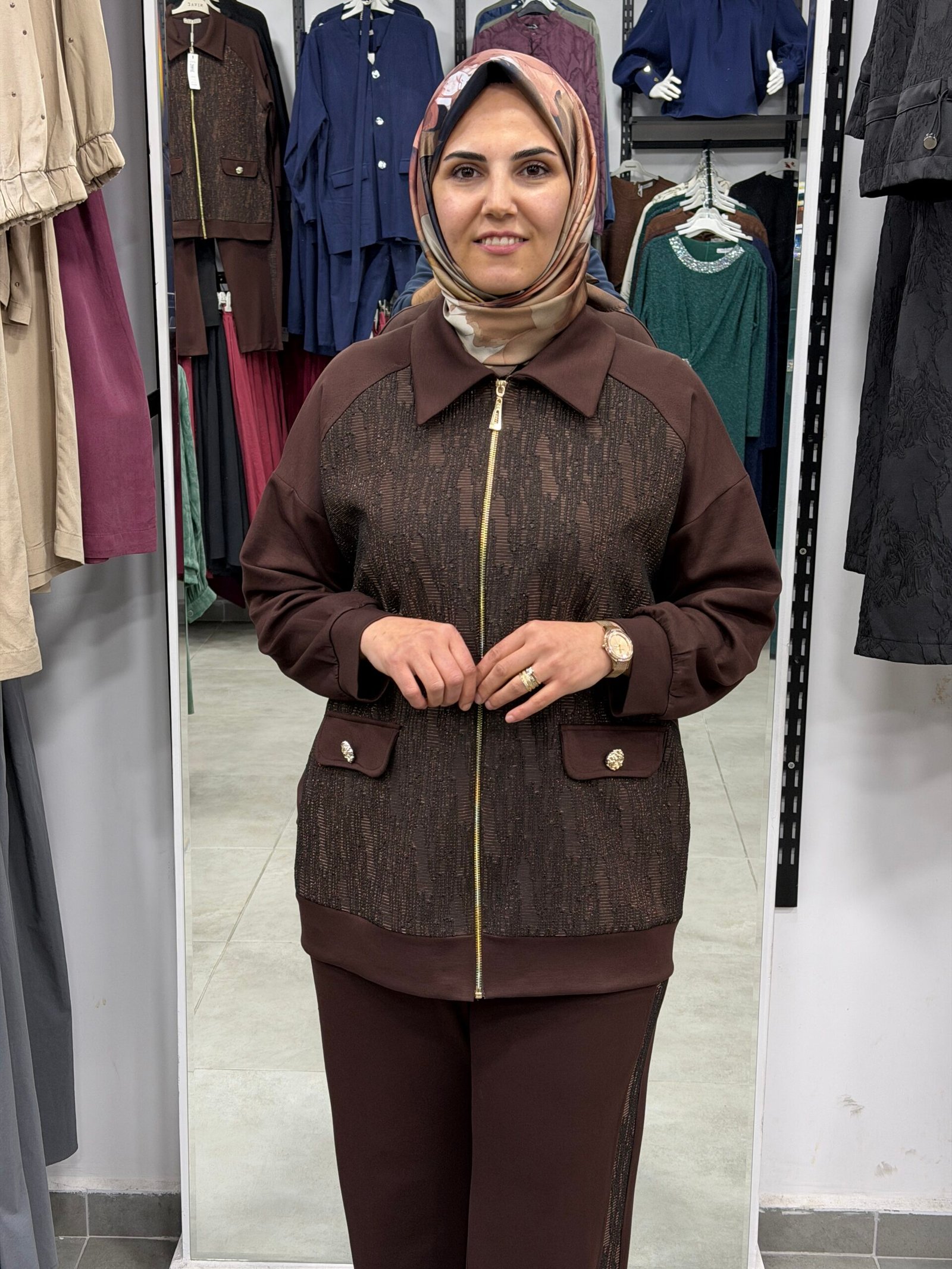 1. Sınıf Cep Kapaklı Oysho Takım