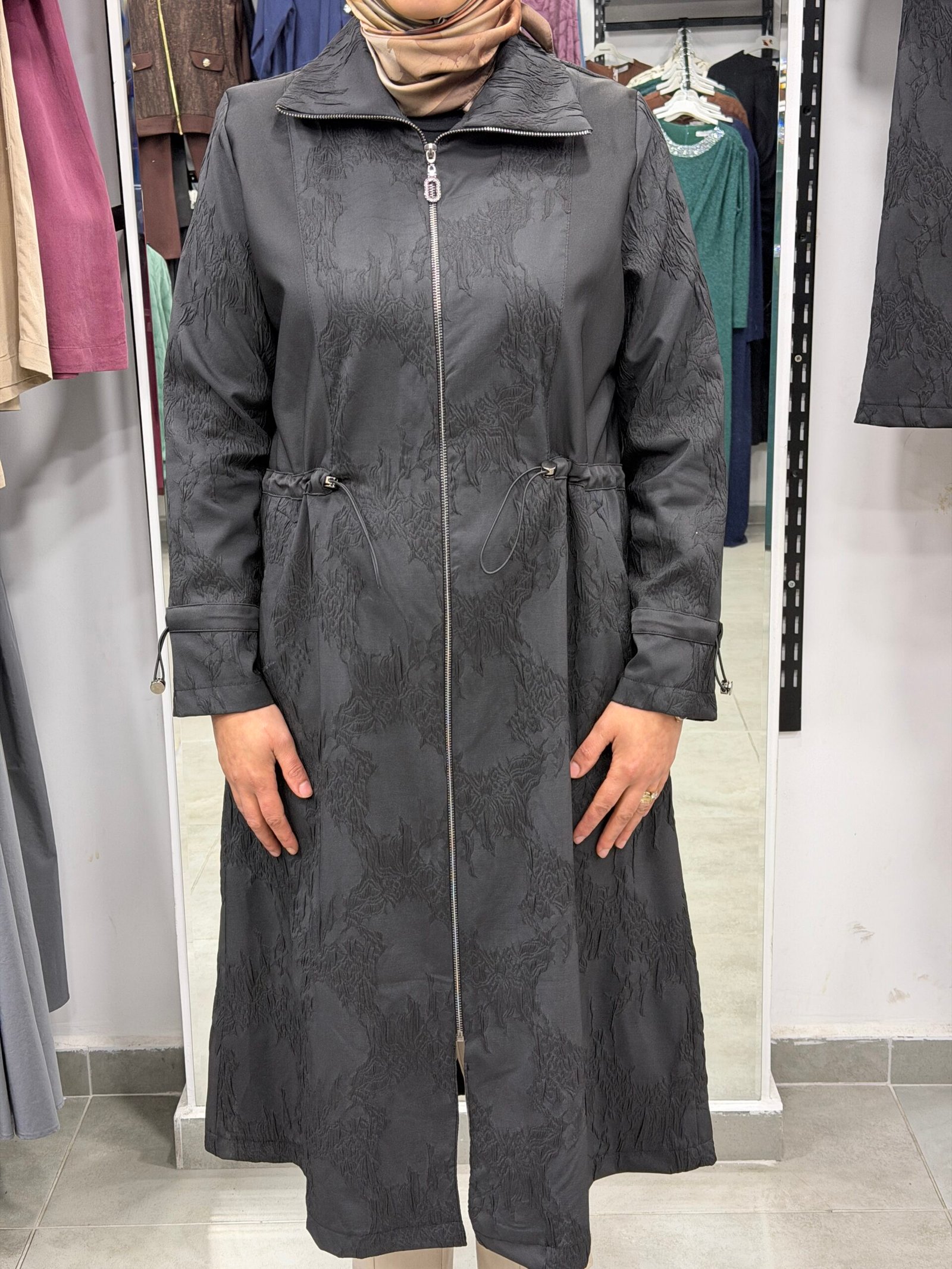 1. Kalite Origami Jakarlı Kap - Görsel 3