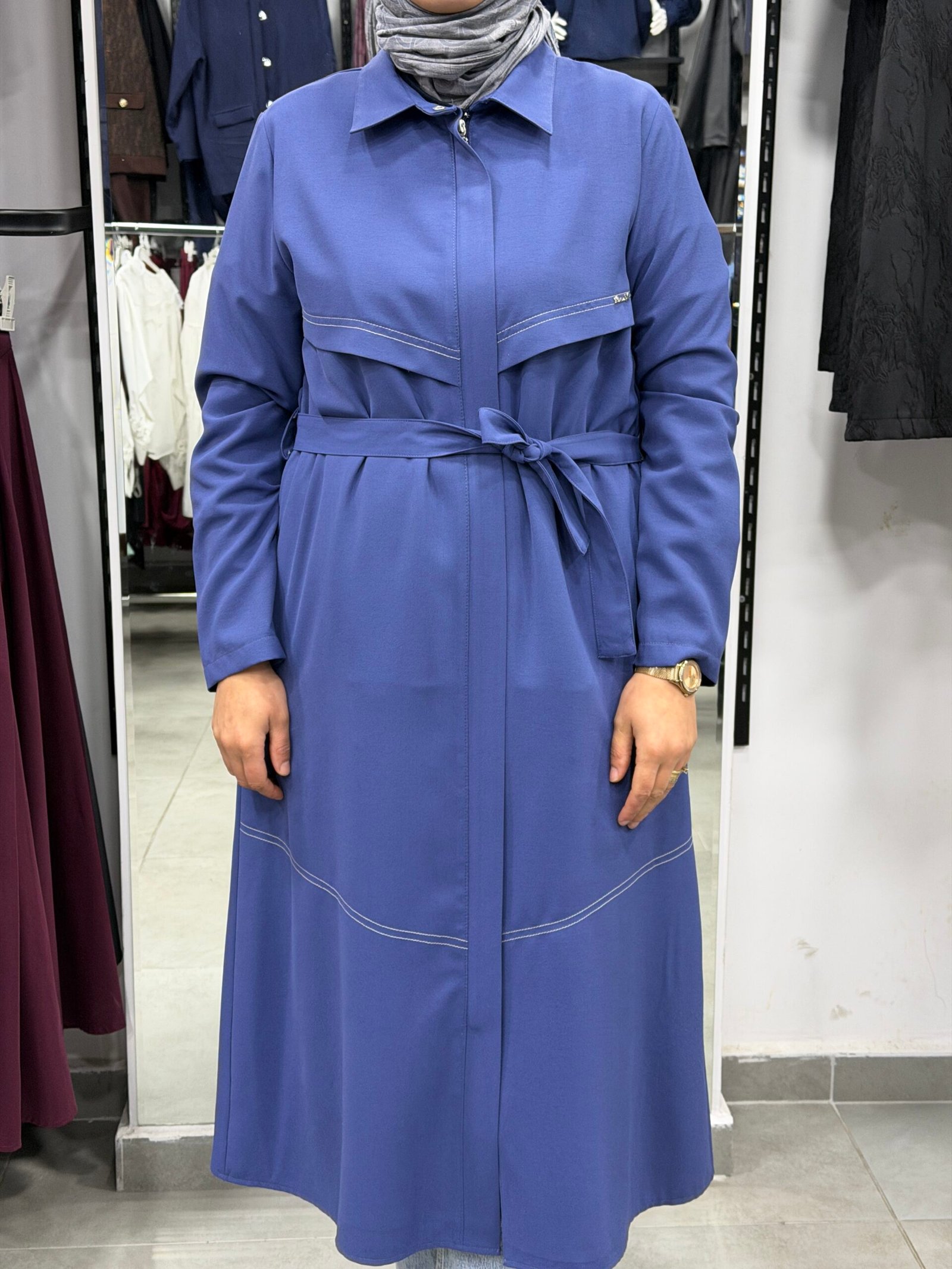 Linda Krep Kumaş Kap - Görsel 5