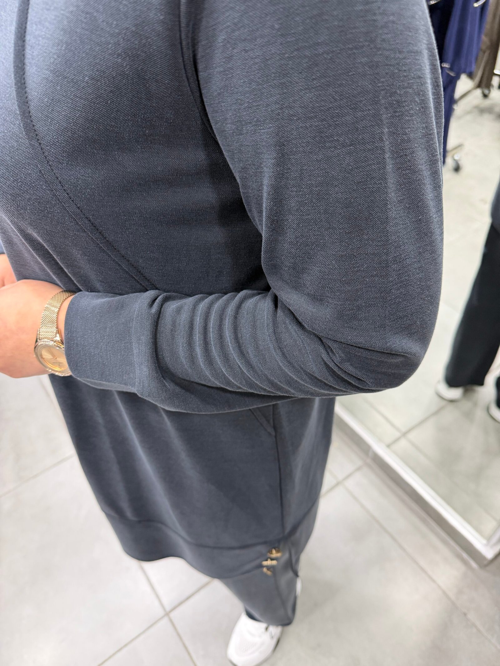 Düğme Detaylı Pike Takım - Görsel 5