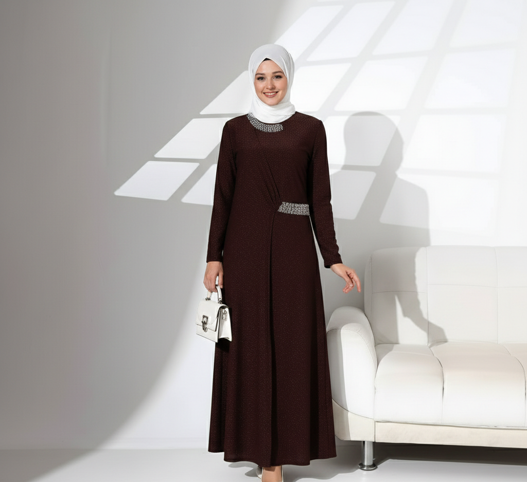 1. Kalite Seul Simli Abiye - Görsel 2