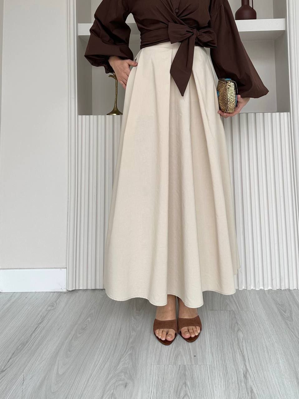 %100 Pamuk Poplin Gömlek - Görsel 5