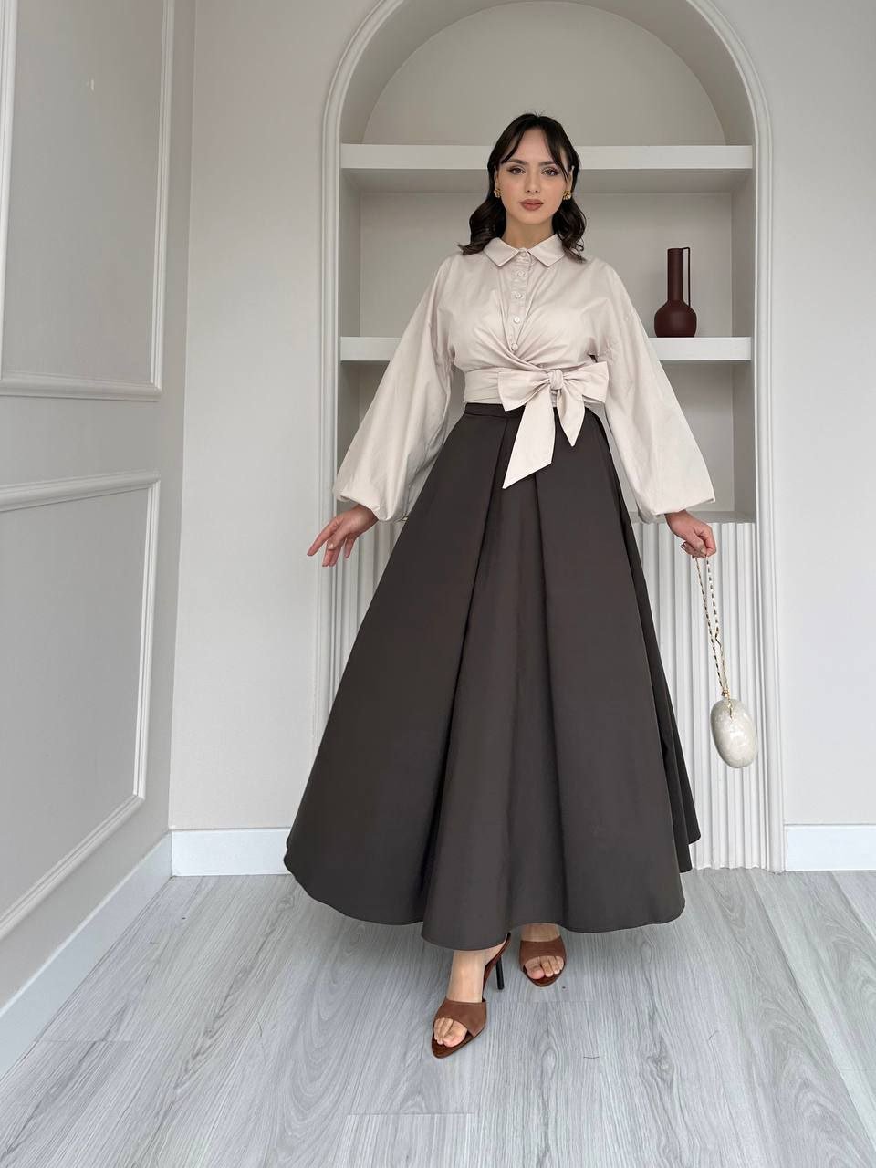 %100 Pamuk Poplin Gömlek