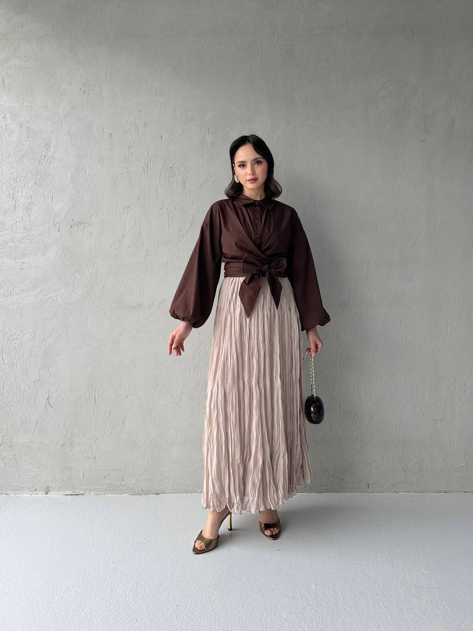 A Kalite Şifon Etek - Görsel 6