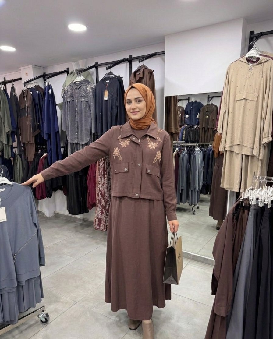 Tensel Etekli Takım - Görsel 2