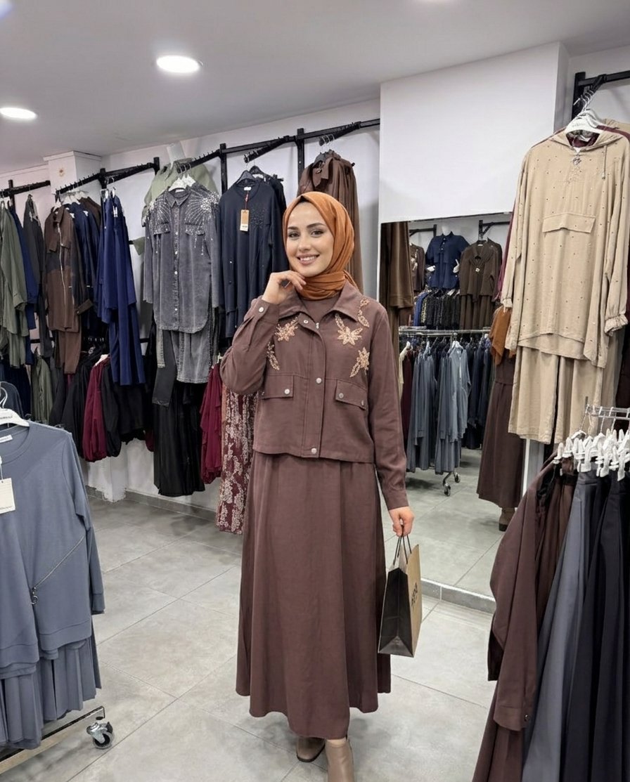 Tensel Etekli Takım - Görsel 3