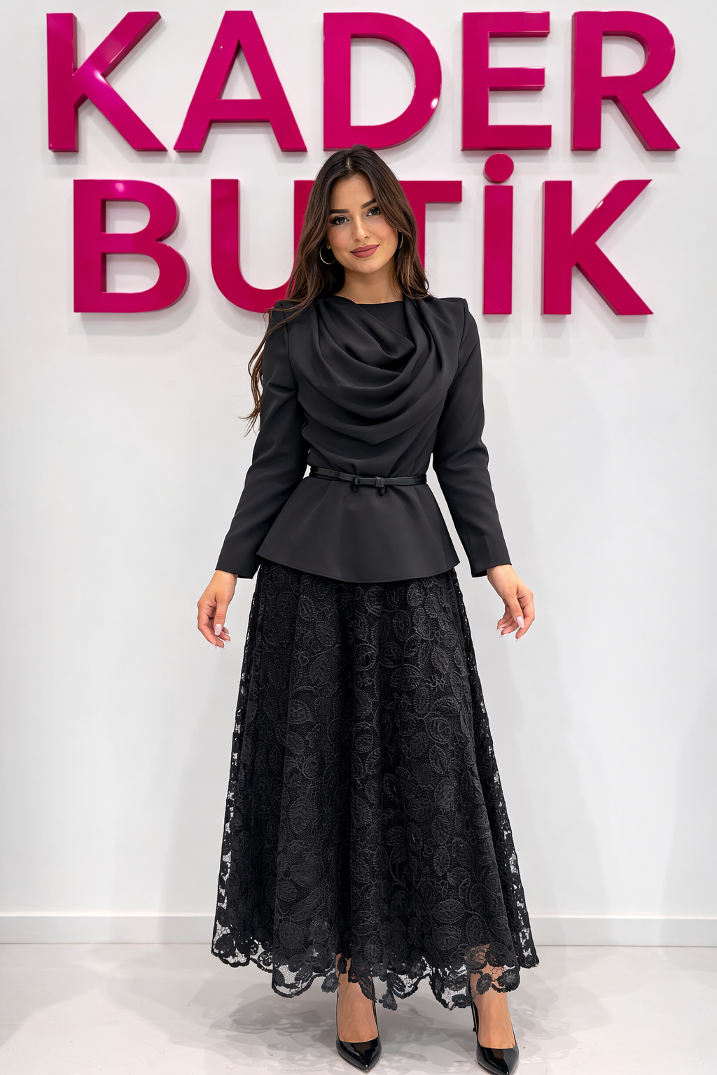 İthal Üst Segment Dantel Takım - Görsel 2