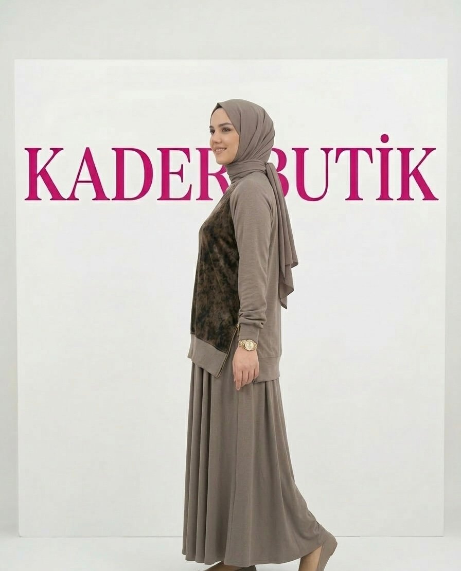 Premium İpek & Pike Karışımlı İkili Takım - Görsel 3